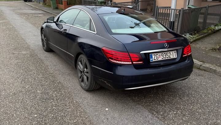 Mercedes E-coupe 350d 2014